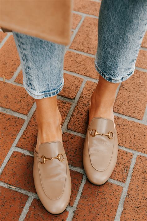 gucci mules white|Gucci princetown mule outfits.